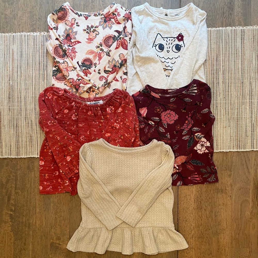 BUNDLE Toddler Girls | Fall Tops | Size 18-24 months